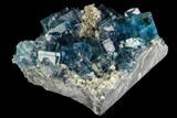 Fantastic, Colorful Fluorite Crystal Cluster - China #125318-1